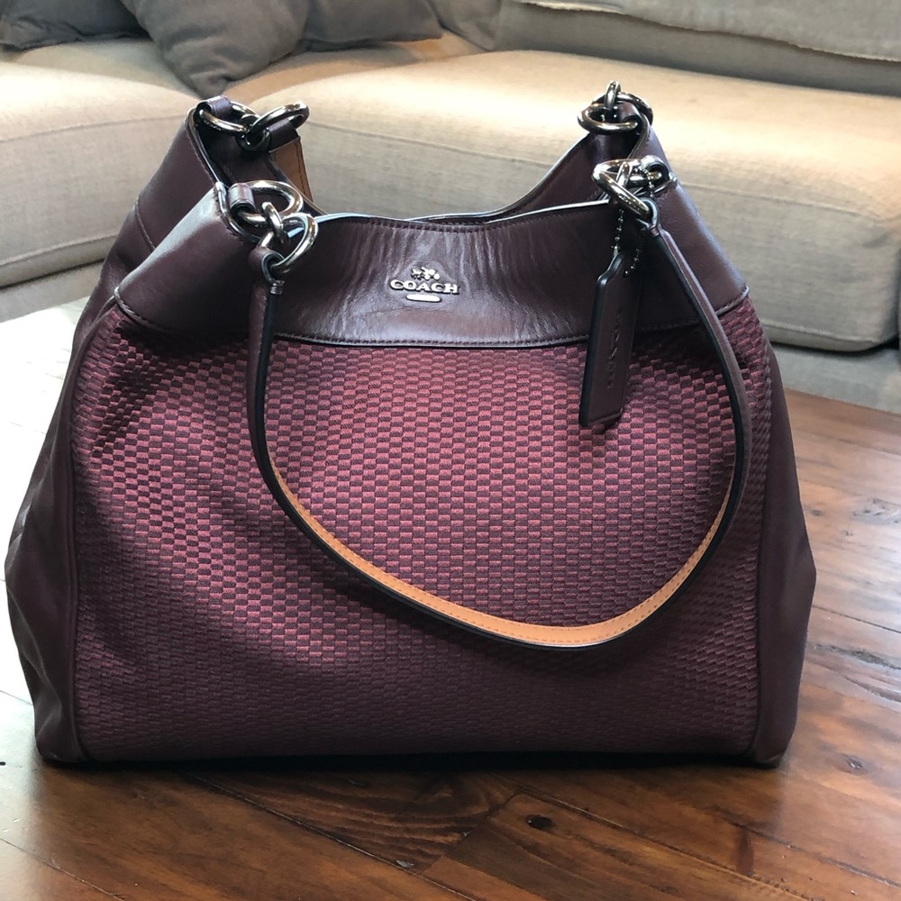 FLASH SALE!! Rare Coach Brown and Burgundy Bag!